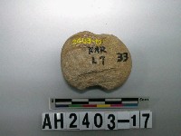 藏品(砝碼型石網墜)的圖片